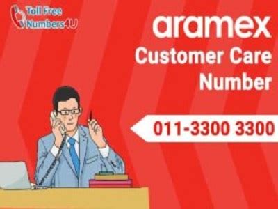 aramex toll free number india